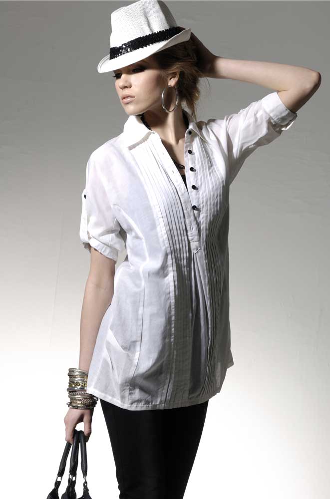 White Short Sleeve
